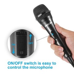 Dynamic Karaoke Microphone for Singing, Vocal Wired Microphone for Karaoke, H…