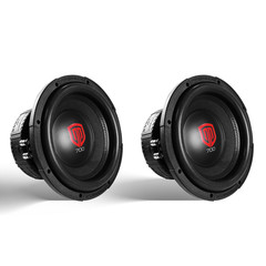 PRORECK 8″ Car Subwoofer Pair Dual 2 Ohm 2000W Power Heavy Bass Speaker