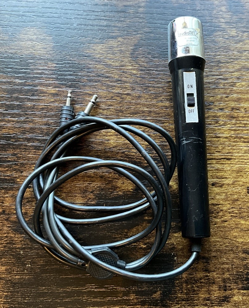 Audiotex 30-2300 Dynam-Low Imp Microphone Mic 30-2300 Made In Japan