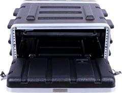 Stackable 4U Rack Case Standard 19.25” Depth Polyethylene Hard-shell