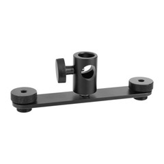 CAMVATE Microphone Holder Bracket w/Dual 5/8″ Screw Mount & Light Stand Adapter