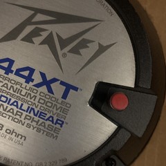 Peavey Electronic Corp VTG 44XT Titanium Driver w/Adapter 8 ohm Made In USA -NIB