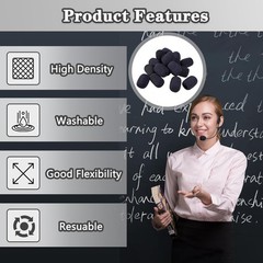 Headset Microphone Covers Foam, Lapel Windscreen 5pcs