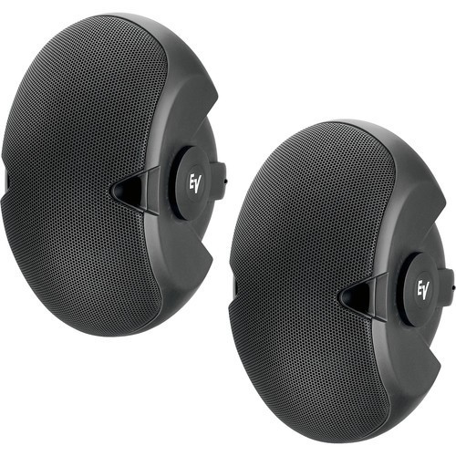 Electro-Voice EVID 4.2T Speakers 70v Black Surface Mount (Pair) **New In Box**