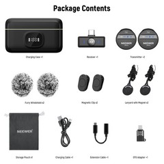 NEEWER KM18D Wireless Mic for iPhone/Android/PC
