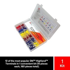 3M Highland Terminal Kit, HTK-1, includes ring, fork, butt splice and…