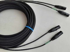200 FT 2 Channel CAT-5e Snake Tactical Shielded w/Neutrik Ethercon Digital Audio