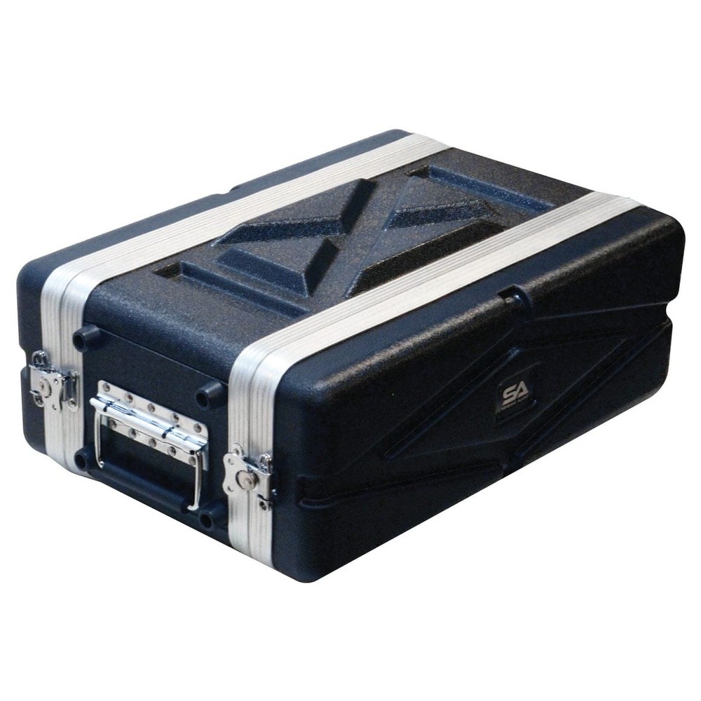 Seismic Audio 3U Shallow Compact ABS Rack Case