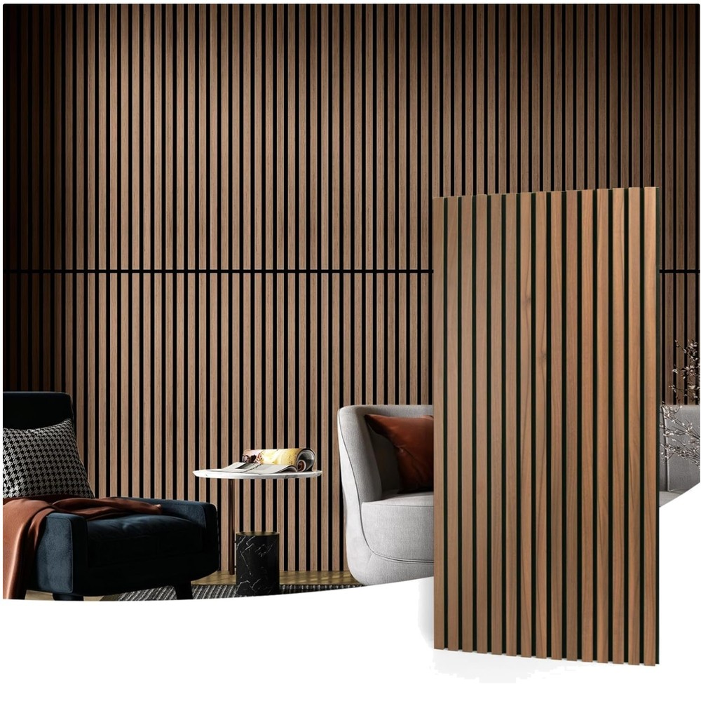 High-Quality Wood Finish Sound Absorbers – 4 Pack