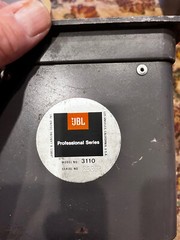 JBL Pro Series 3110 Crossover 1 Pair Vintage