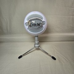 LOGITECH Blue Snowball ICE Plug And Play USB Microphone White Desktop TESTED