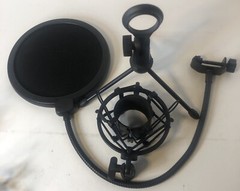 Microphone Lot (2) And Wind Screen. Zingyou (AV) & Fifine (USB)
