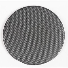 Round Hole Hemmed Metal Iron Mesh Grille Covers Speaker Loudspeaker Horn Repair