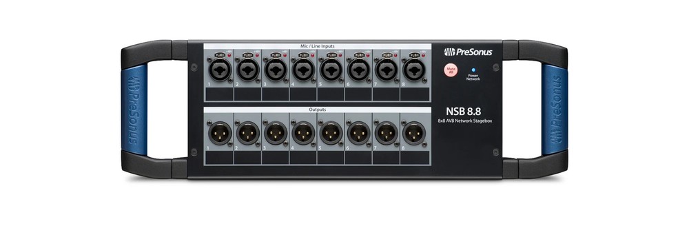 PreSonus NSB8.8-RST-01 8×8 AVB Digital StageBox for PreSonus StudioLive Mixers