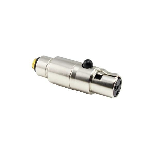HIXMAN C4M Microdot Adapter FOR DPA Mic Fit Mipro Beyerdyn Bodypack Transmitter