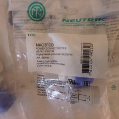 Neutrik NAC3FCB PowerCON 3-Pole Connector –