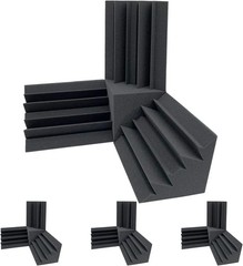 12 Pack Bass Traps and 4 Pack Corner Acoustic Cubes