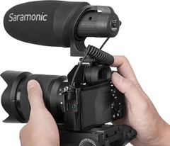 Saramonic Shotgun Microphone for DSLR, Mirrorless, Video Cameras