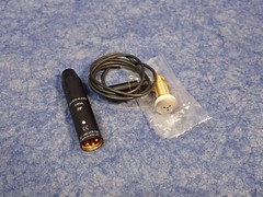 Clock Audio PPA RF 9-48 Volt Phantom Power Adaptor w Condenser Microphone (G143)
