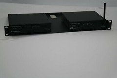 LOT CRESTRON STRFGWX 418 MHZ 2-WAY RF GATEWAY W/ C2N-VEQ4 EQ WITH RACK SHELF