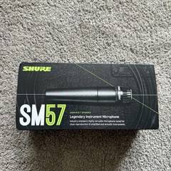 Shure SM57-LC Cardioid Wired Dynamic Instrument Microphone