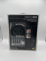 Behringer Xenyx 802 Mixing Console 8-Input 2-Bus Mixer Mic Preamp -New