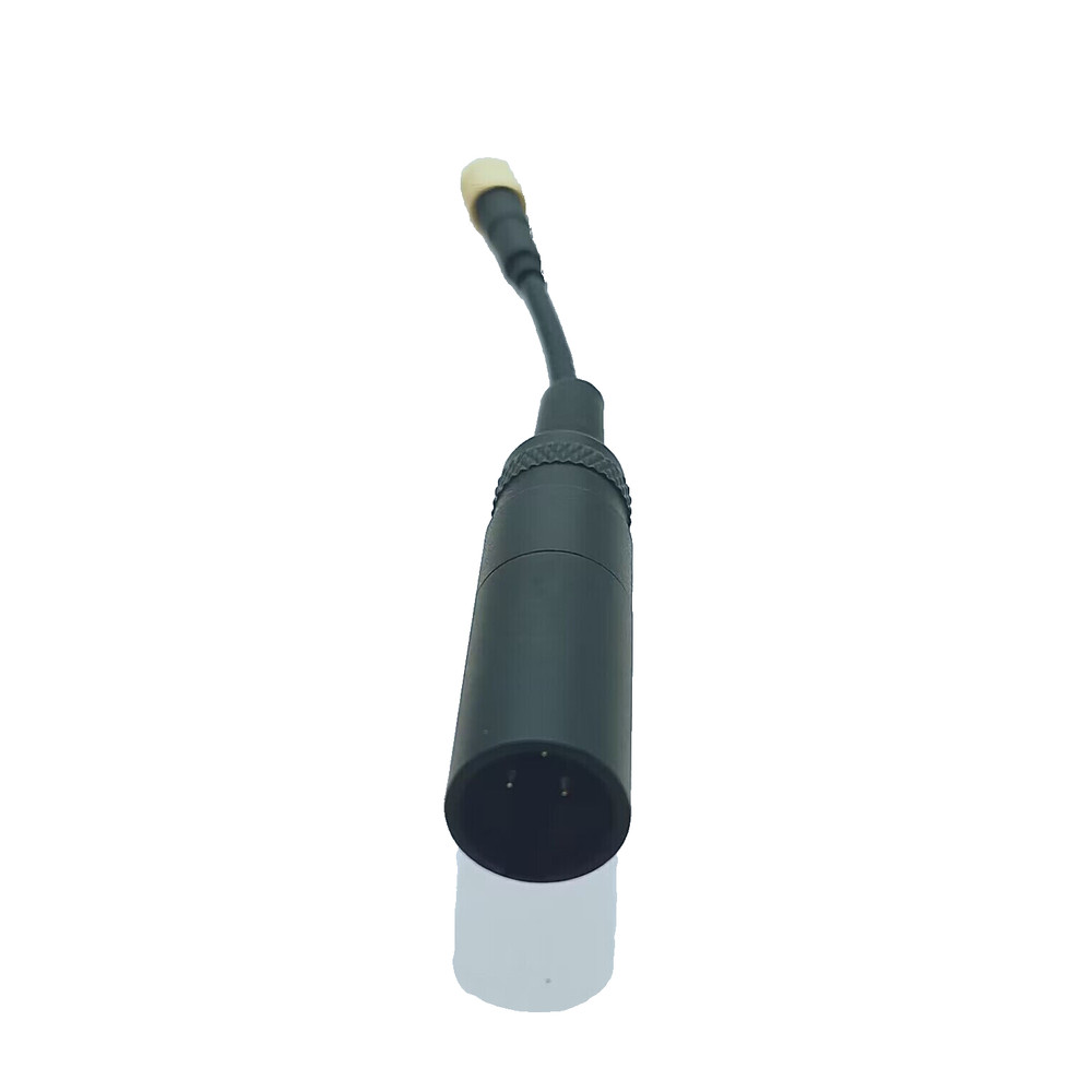Microdot male to Mini-XLR TA3M 3pin plug 3″ audio RF cable for Microphones