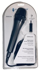 The Singing Machine SMM205 Dynamic Professional Microphone Wired Karaoke Music
