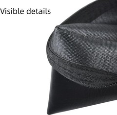 Microphone Bag, Black Zipper Pouch Fits for Wired, Wireless Microphone, Shock…