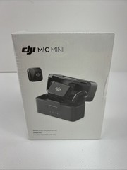 DJI Mic Mini 2 TX 1 RX Charging Case Microphone Reciever- New Sealed