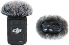 2 Pack Microphone Windscreen Compatible with DJI MIC 2/ OSMO POCKET 3 Gray
