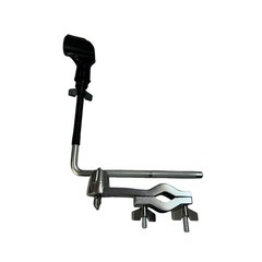 Metal and Plastic Drum Microphone Clamp Holder for Extended Use on Mount Stands
