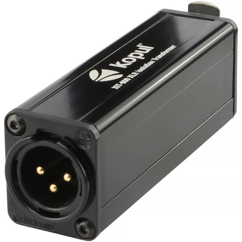 Kopul XLR Hum Eliminator – Passive Audio Isolation Transformer, Ground Loop Fix