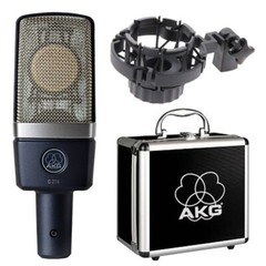 AKG C214 Studio Condenser Microphone Large Diaphragm Mic 3185X00010