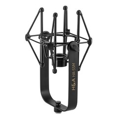 H&A Microphone Suspension Shockmount (Black Matte) for Electro-Voice RE20 / RE27