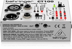 BEHRINGER Behringer CABLE TESTER CT100 Cable Tester