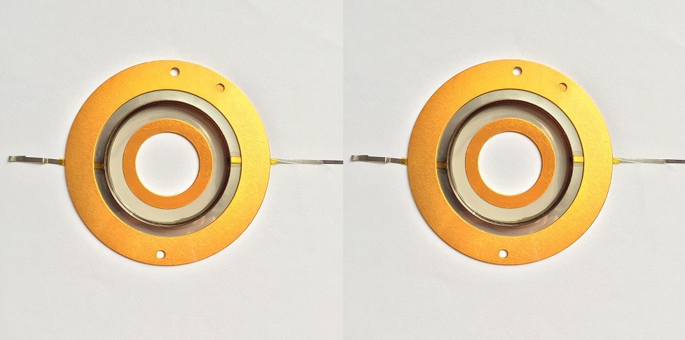 2pcs Replacement Diaphragm for JBL 2402 2404 2405 JBL 75 76 77 Peavey HD94 8Ohms