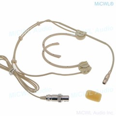 Foldable Headset Cardioid Microphone for MiPro ACT Wireless Belt Mic System