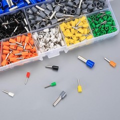 800 Pcs Wire Ferrule Connectors Kit, AWG 22-10 Ferrules Terminals…
