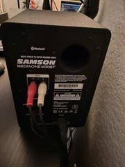 Samson MediaOne M30BT 3-In Powered.Bluetooth Studio 20W Monitors Pair Black
