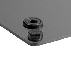 Gravity GLS431B Black 35mm M10 Adapter Lighting Fixture Stand w Steel Base & Bag