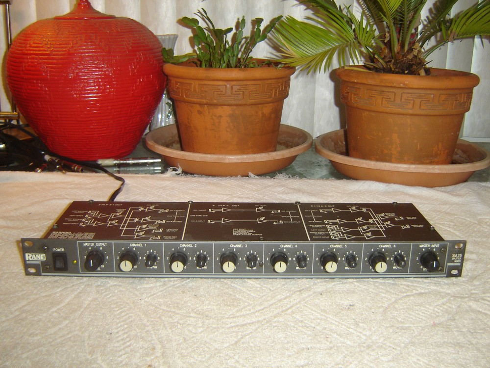 Rane SM26, Splitter Mixer, Vintage Rack