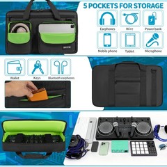 DJ Controller Case Bag Fits for DDJ-FLX4, DDJ SB3, DDJ SB2, DDJ 400, DDJ RB P…