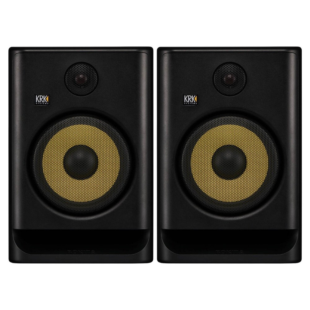 KRK Generation 5 Rokit RP8 G5 8″ Powered Studio Monitors 2-Pack