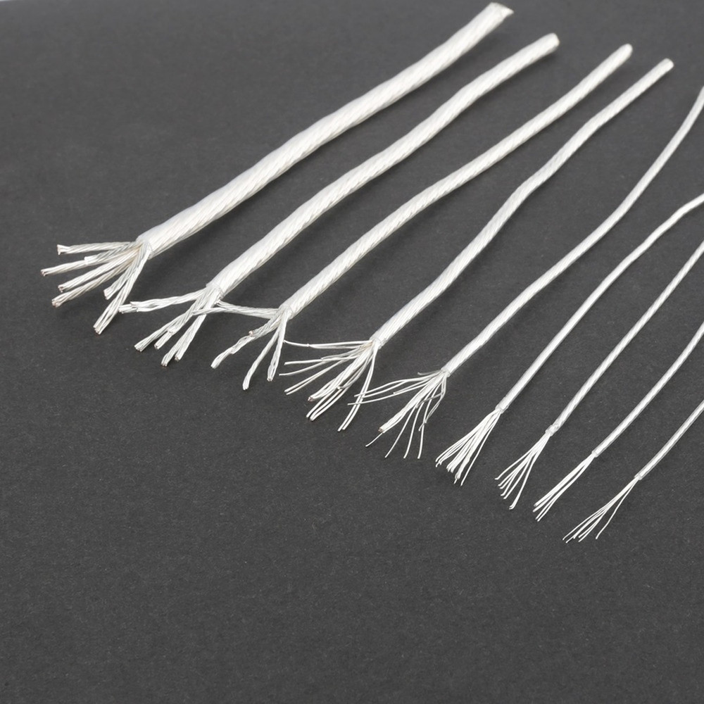 5M Silver Plated 6N OCC Wire Copper Cable For HiFi Amplifier Headphone Speaker