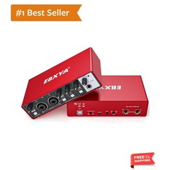 2×2 for Recording Music, 24-bit/192kHz Plug and Play USB Interface for PC and…