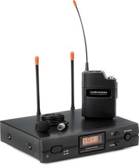 Audio-Technica ATW-2129b Wireless Lavalier Microphone System – S Band -OPEN BOX