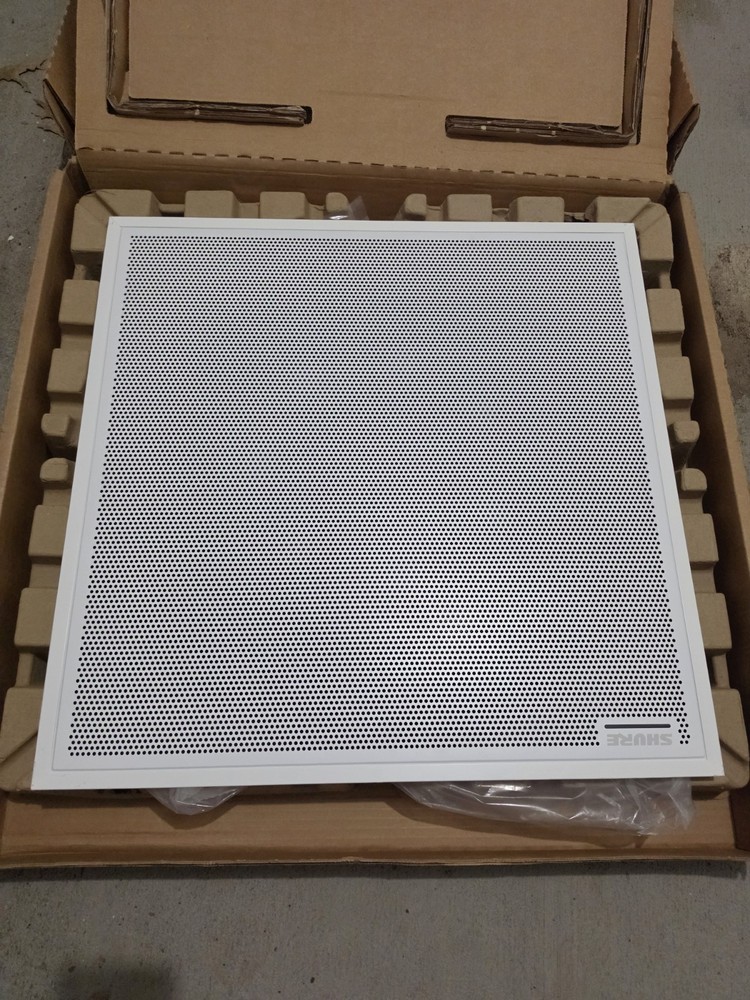 Shure MXA910W Microflex Wired Ceiling Array Microphone