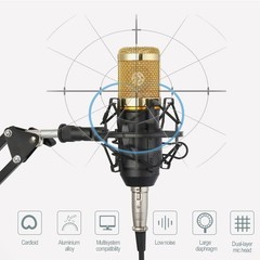 Podcast Equipment Bundle, BM-800 Podcast Microphone bundle with V8 Voice Changer
