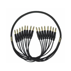 Mogami Gold 8 TRS-TRS-05 Audio Snake Cable, 8 Channel Fan-Out, Balanced 1/4″ …